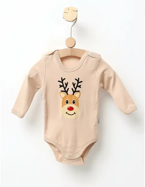 Body Craciun Ren Rudolf bej