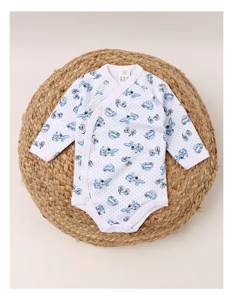 Body ML Imprimat by BBY, train blue