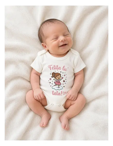 Body MS, Fetita Lu' Tata!, ecru-roz