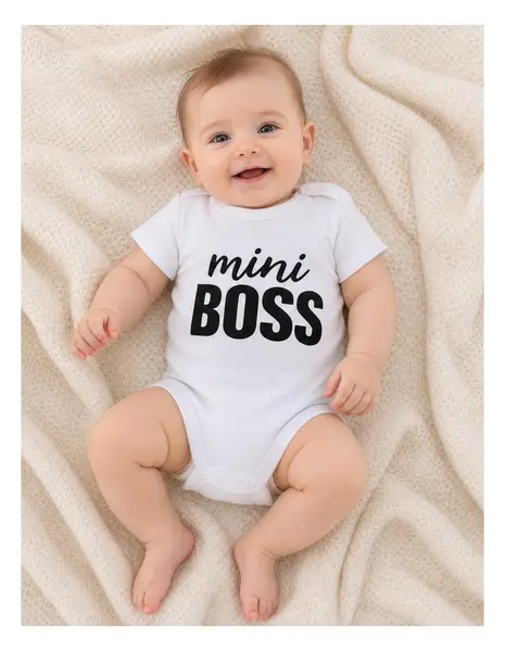 Body MS, Mini Boss, alb-negru