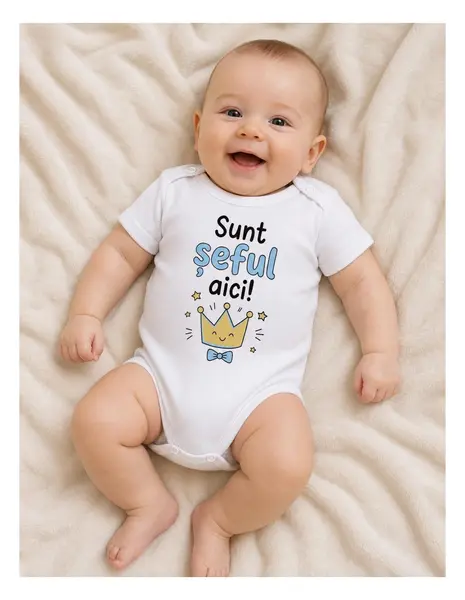 Body MS, Sunt Seful Aici!, alb-albastru