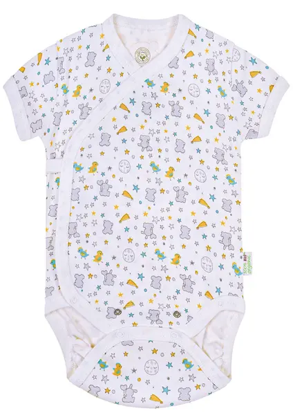 Body pentru bebeluşi Bio Baby - Bumbac organic, 50 cm, 0-1 luni