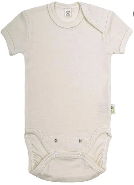 Body pentru bebeluși Bio Baby din lână merinos - 74 cm, 6-9 luni