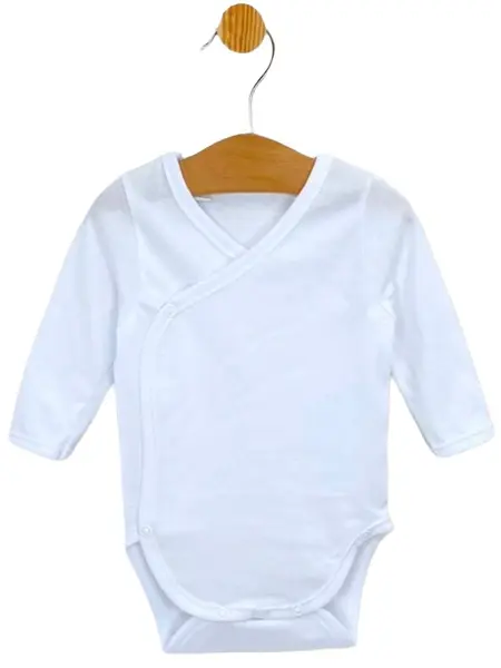 Body pentru bebeluși cu închidere laterală Rainy - Snowy, albastru , 48 cm, 0luni