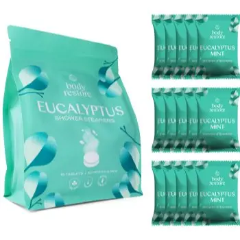 Body Restore Eucalyptus & Mint Shower Steamers tablete pentru duș