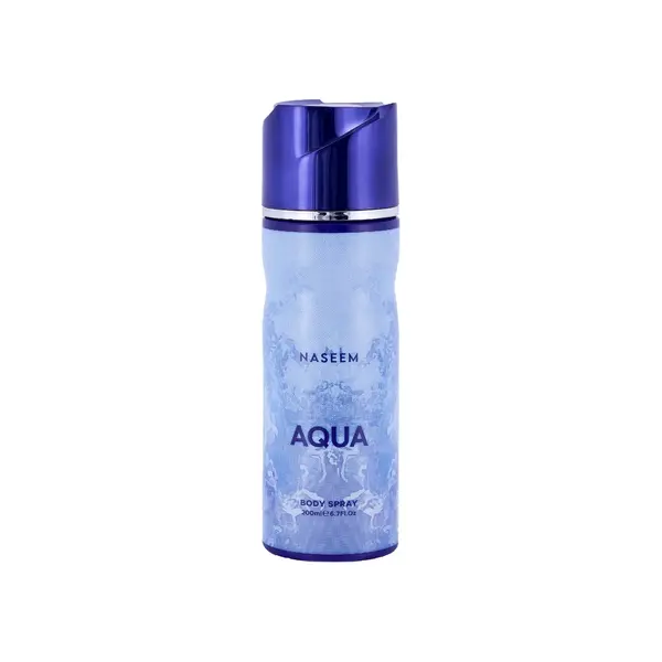 Body Spray Naseem, Aqua, Unisex, 200 ml