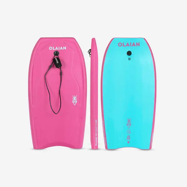 Bodyboard 100 cu leash pentru încheietura mâinii Mărimea 36'' Copii