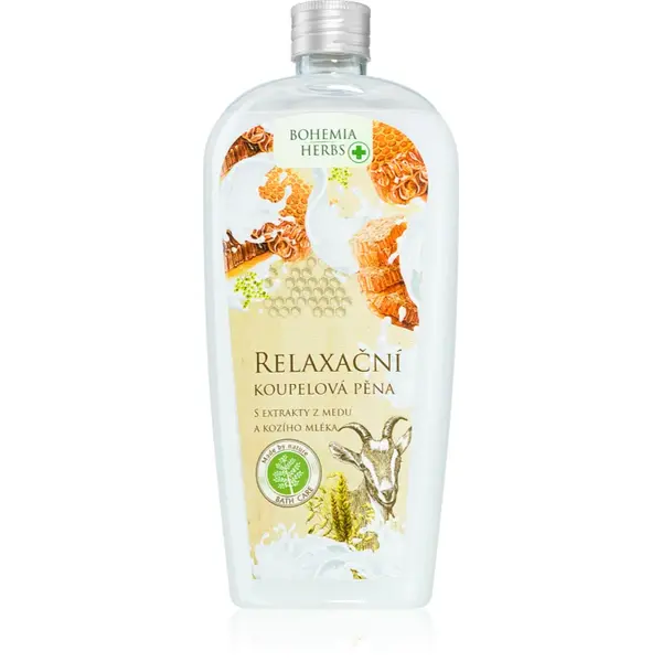 Bohemia Gifts Bohemia Herbs Honey & Goat Milk spuma pentru spalat 500 ml