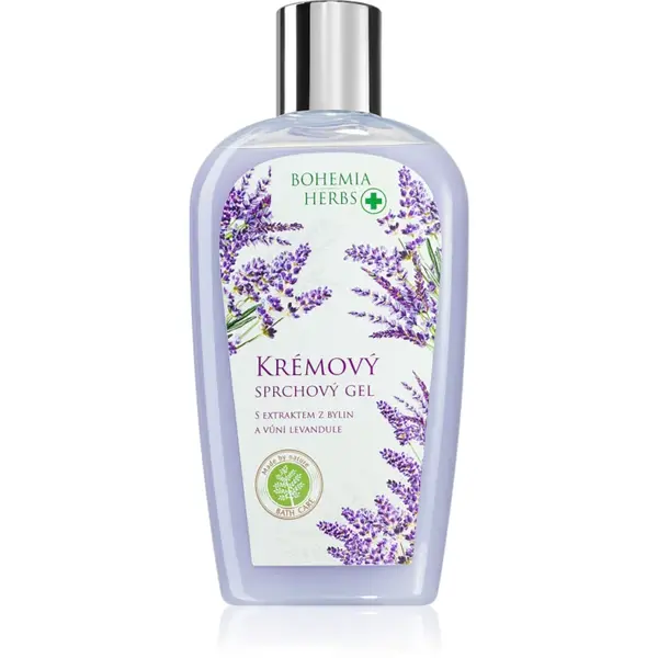 Bohemia Gifts Bohemia Herbs Lavender gel cremos pentru dus 250 ml