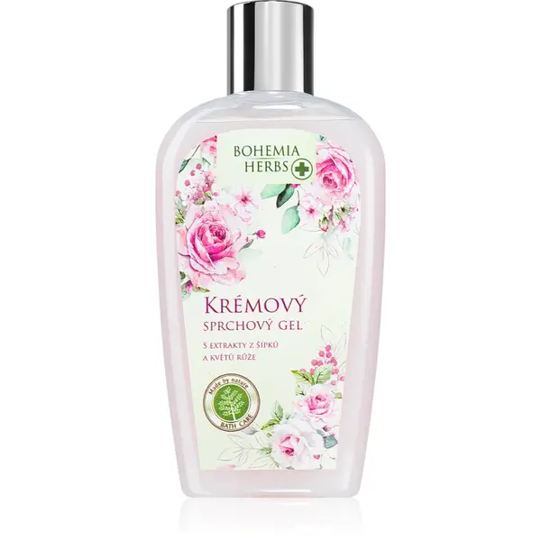 Bohemia Gifts Bohemia Herbs Rose gel de duș 250 ml