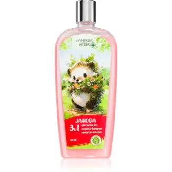Bohemia Gifts Bohemia Herbs Strawberry spumant de baie și gel de duș
