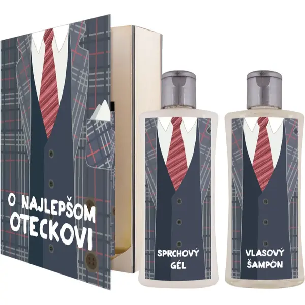 Bohemia Gifts Book About Dad set cadou