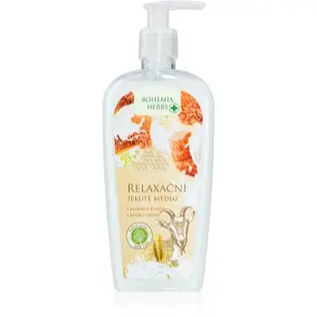 Bohemia Gifts & Cosmetics Bohemia Herbs Honey & Goat Milk săpun lichid
