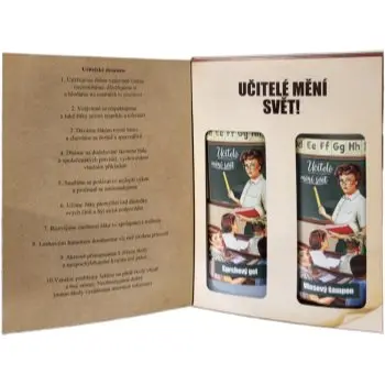 Bohemia Gifts & Cosmetics Book Teachers Change the World set cadou