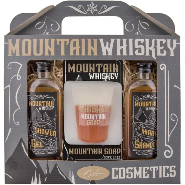 Bohemia Gifts & Cosmetics Whiskey Spa set cadou pentru barbati