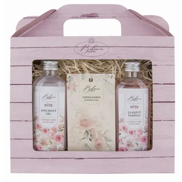 Bohemia Gifts Roses set cadou cu aromă de trandafiri