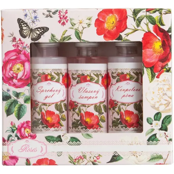 Bohemia Gifts Roses set cadou cu aromă de trandafiri