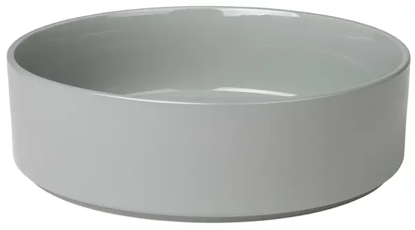 Bol adânc Blomus - Pilar, 27 cm, 3 L, gri deschis