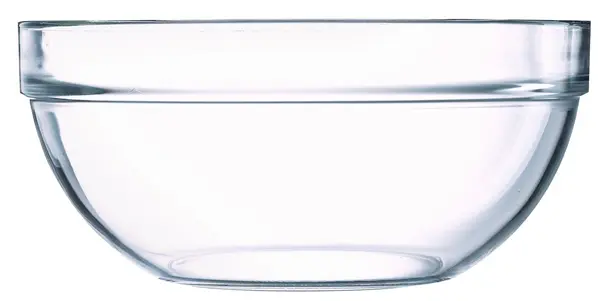 Bol de amestecare din sticlă Luminarc - Empilable, 4 L, 26 x 11.5 cm