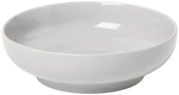 Bol de porțelan Blomus - Ro, 16 cm, 400 ml, gri deschis