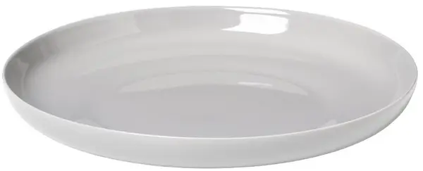 Bol de porțelan pentru salata Blomus - Ro, 30 cm, 1.2 L, gri deschis