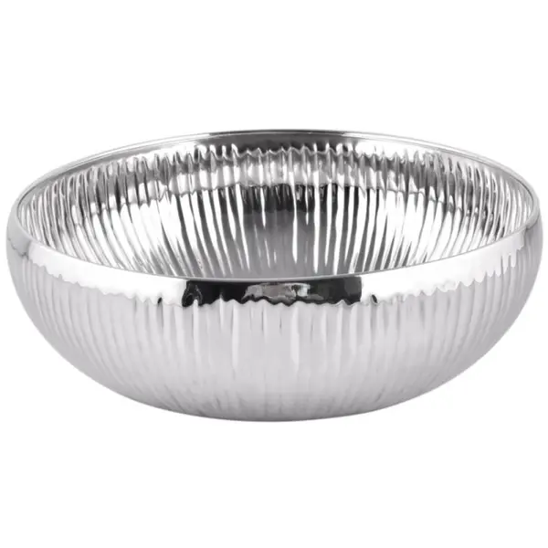 Bol din Inox, Decorativ, 22 cm, Grunberg