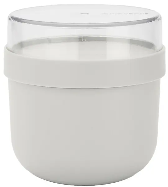 Bol pentru micul dejun Brabantia - Make & Take, 500 ml, Gri deschis