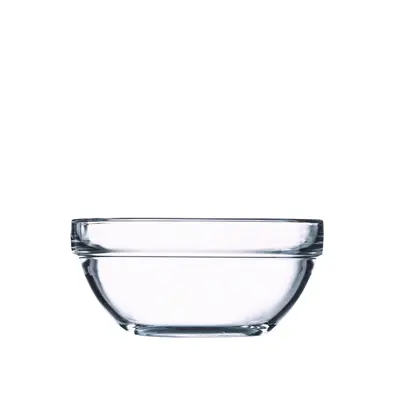 Bol pentru servire,sticla,transparent,20 cm,1800 ml
