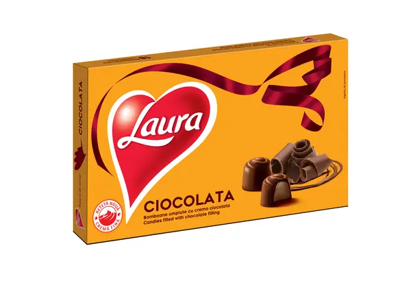 Bomboane cu ciocolata Laura 138 g Bomboane cu ciocolata Laura 138 g
