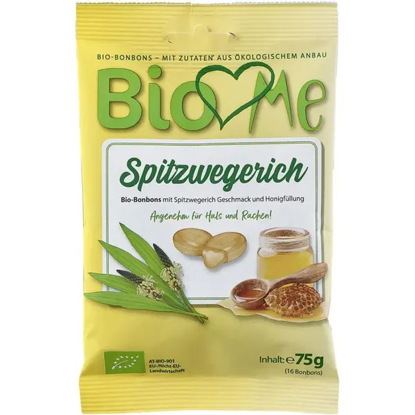 Bomboane cu miere si patlagina, eco - 75 g