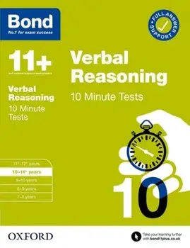Bond 11+: Bond 11+ 10 Minute Tests Verbal Reasoning 10-11 years, Paperback/Bond 11+