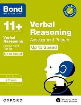 Bond 11+: Bond 11+ Verbal Reasoning Up to Speed Assessment Papers with Answer Support 9-10 Years. 1, Paperback/Frances Down