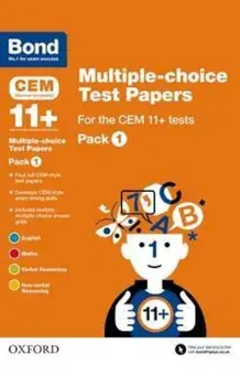 Bond 11+: Multiple-choice Test Papers for the CEM 11+ Tests, Paperback/***