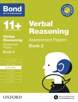 Bond 11+ Verbal Reasoning Assessment Papers 9-10 Years Book 2, Paperback/***