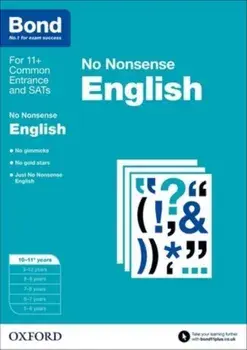 Bond: English: No Nonsense. 10-11+ years, Paperback/***