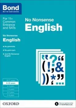 Bond: English: No Nonsense. 9-10 years, Paperback/***