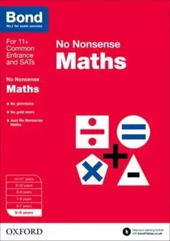 Bond: Maths: No Nonsense. 5-6 years, Paperback/***