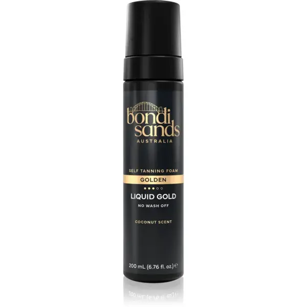 Bondi Sands Liquid Gold spuma bronzare de rapida 200 ml