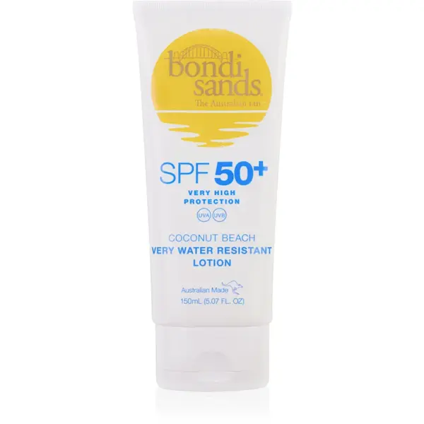 Bondi Sands SPF 50+ Coconut Beach crema de corp pentru protectie solara SPF 50+ cu parfum Coconut 150 ml