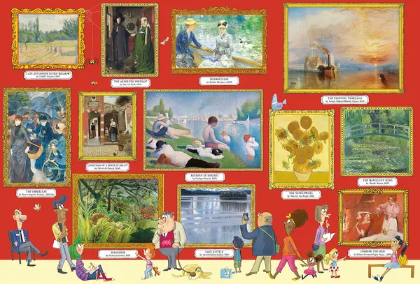Book and Jigsaw Art Gallery | Rosie Dickins