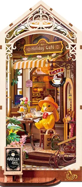 Book Nook - Puzzle 3D 171 piese - Holiday Cafe | Tonecheer