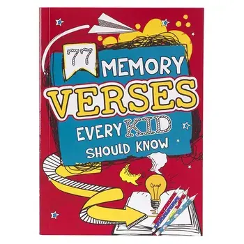 Book Softcover 77 Memory Verses Every Kid Should Know, Paperback/***