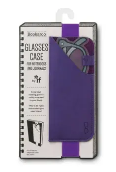 Bookaroo Glasses Case - Purple/***
