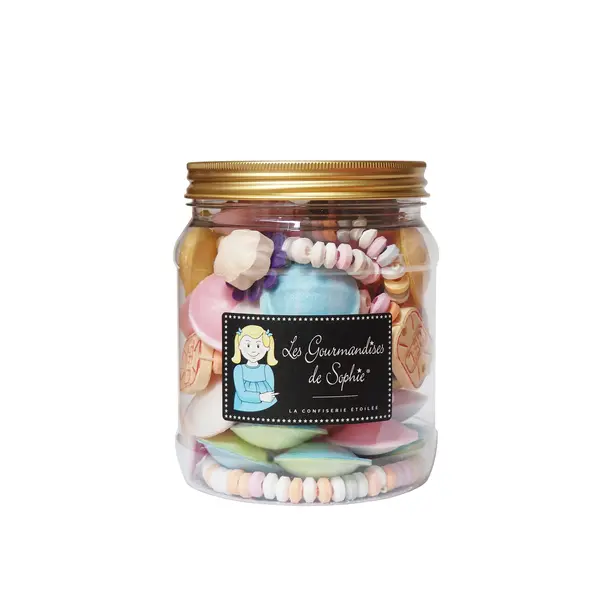 Borcan cu bomboane "Recreatie" - melange recreation | Les Gourmandises de Sophie