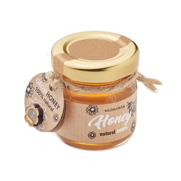 Borcan de miere din flori 50gr Borcan de miere din flori 50gr
