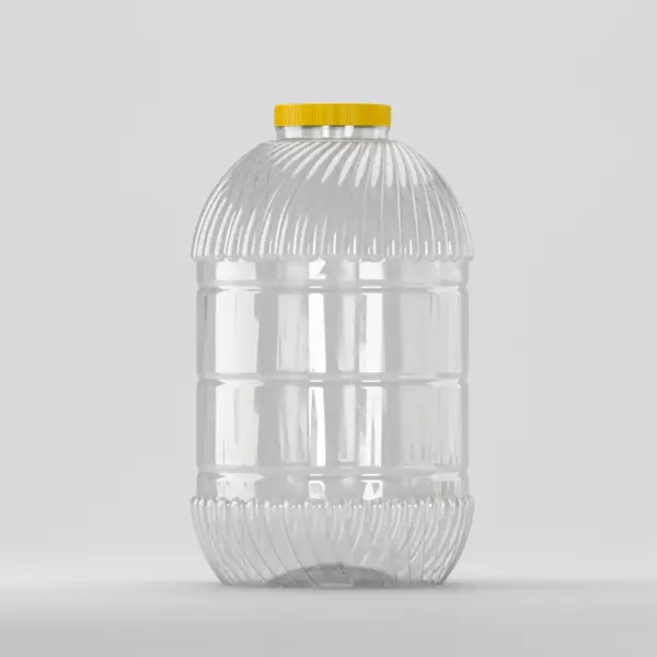 Borcan PET 20 L transparent cu capac