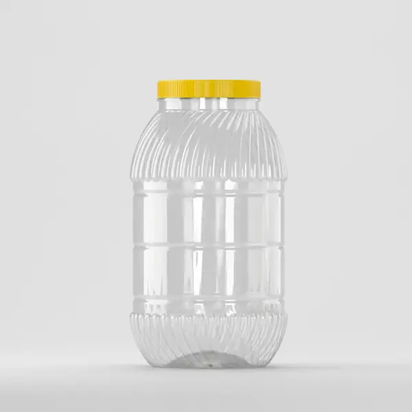 Borcan PET 5 L transparent cu capac