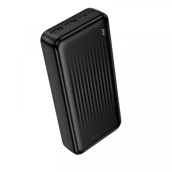 Borofone Baterie Externa Borofone BJ78A Clever, 20000mAh, 10W, 2 x USB-A, Neagra