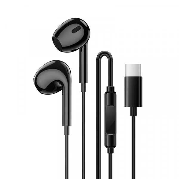 Borofone Casti Handsfree USB-C Borofone BM100 Max Fuente, Negru
