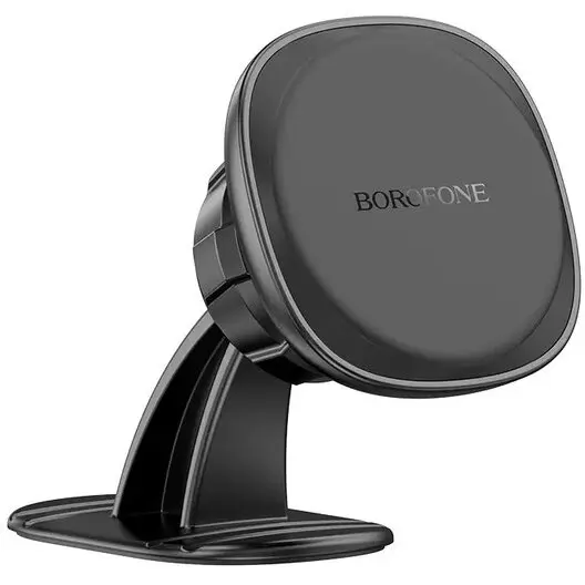 Borofone Suport auto Borofone BH103, pt. SmartPhone, magnetic, fixare bord prin lipire, Negru